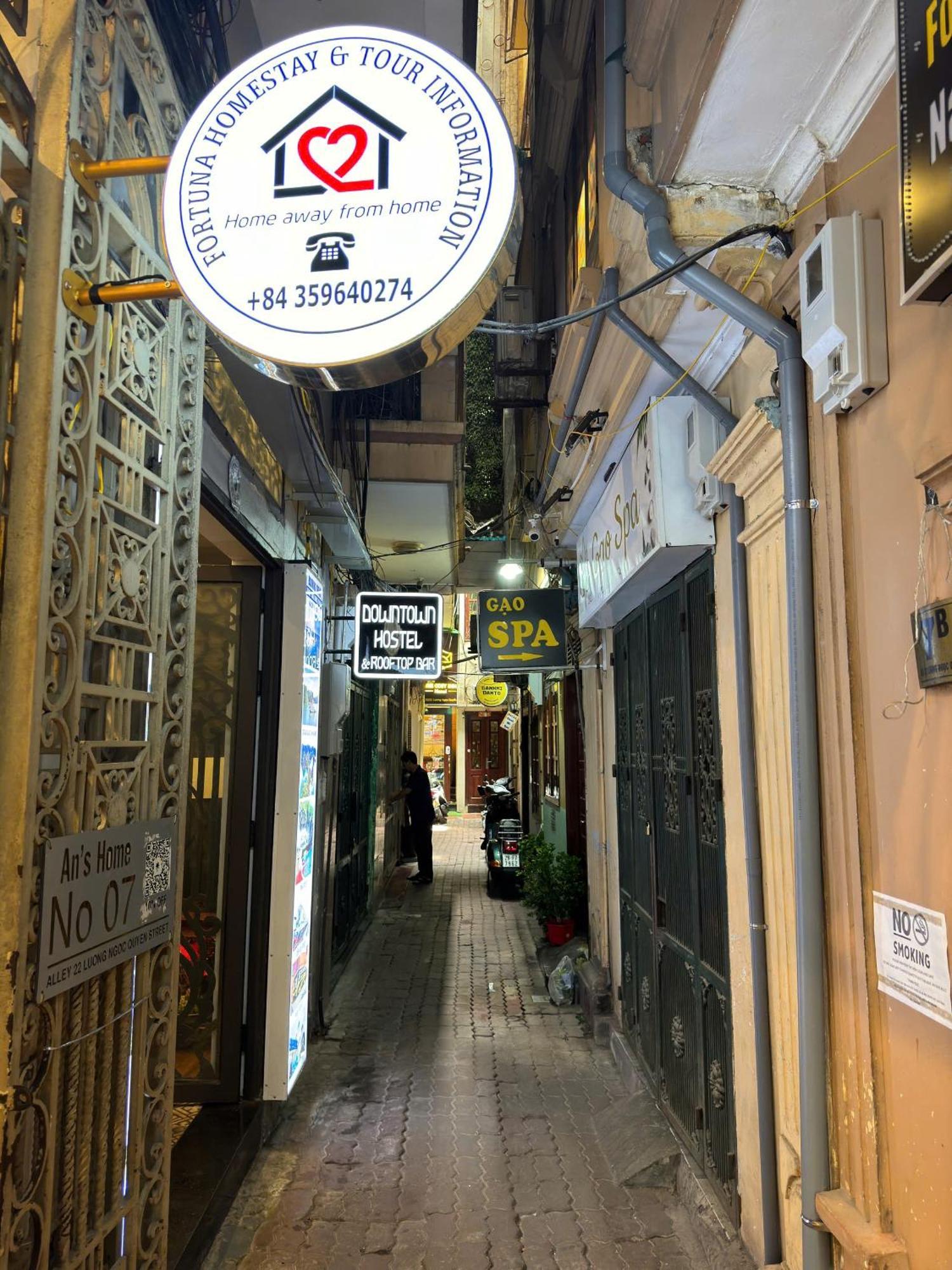 Fortuna Homestay Hanoi Zewnętrze zdjęcie